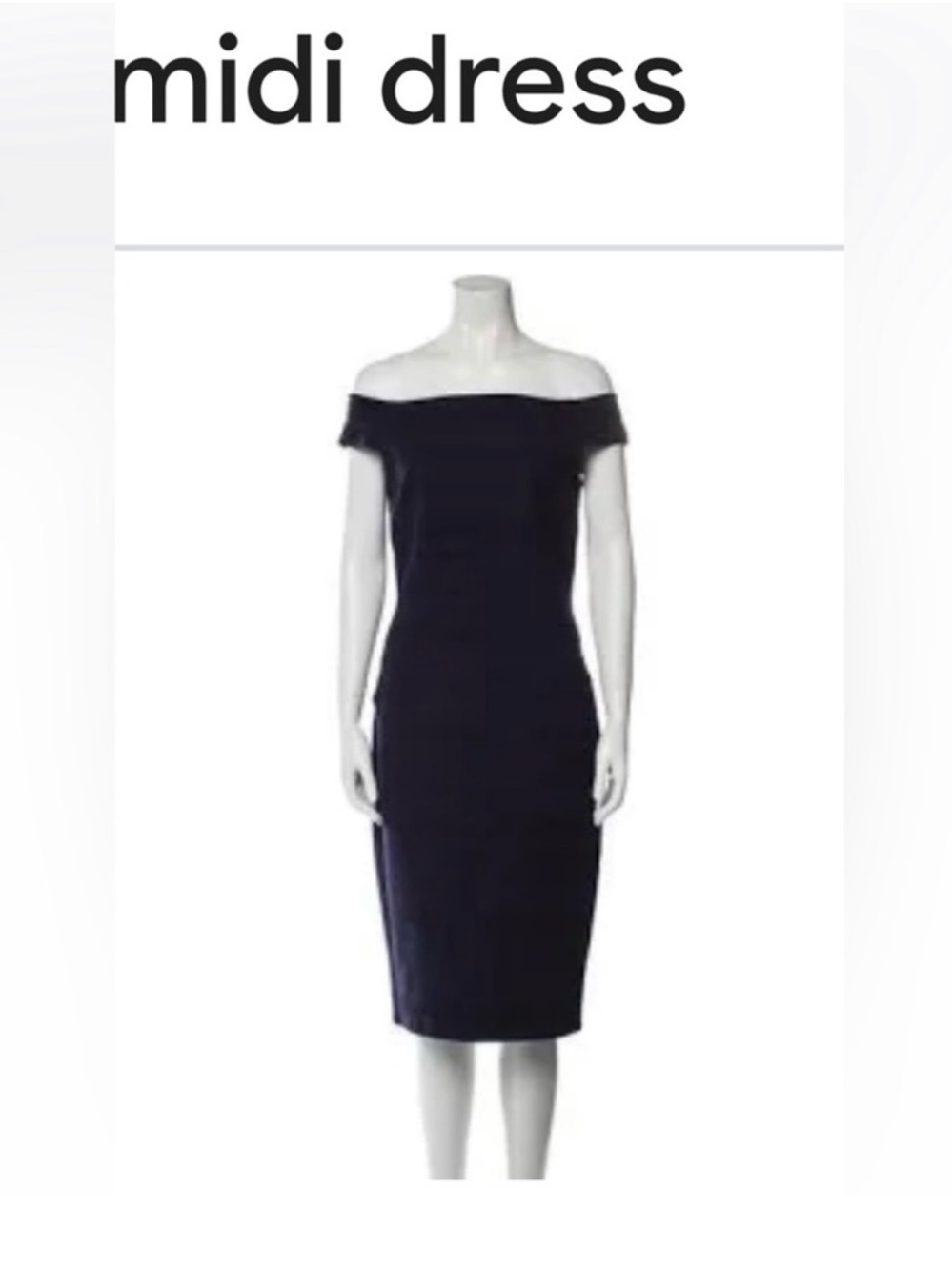 Ted Baker Off-Shoulder Midi Dress